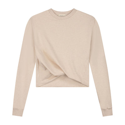 Charlie Petite | Owen Longsleeve - Mommy | Beige Melange