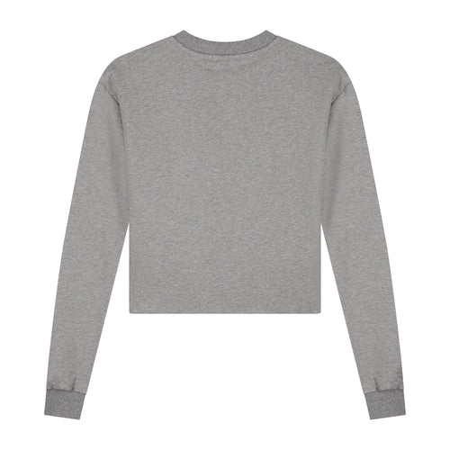 Charlie Petite | Owen Longsleeve - Mommy | Grey Melange