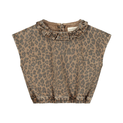 Paige Top | Tiger Print