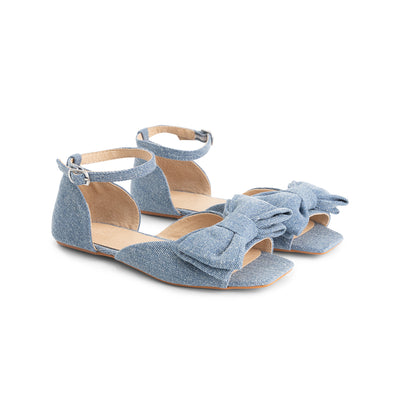 Phoebe Ballerina | Denim Blue