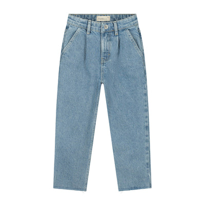 Pien Cropped Jeans | Light Snow Wash
