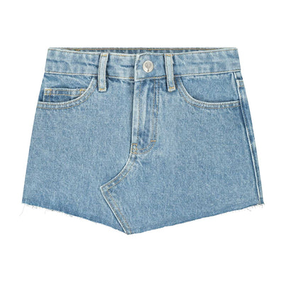 Puck Skirt | Light Snow Wash