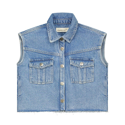 Page Gilet | Pale Blue