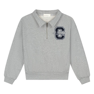 Parker Sweater | Grey Melange