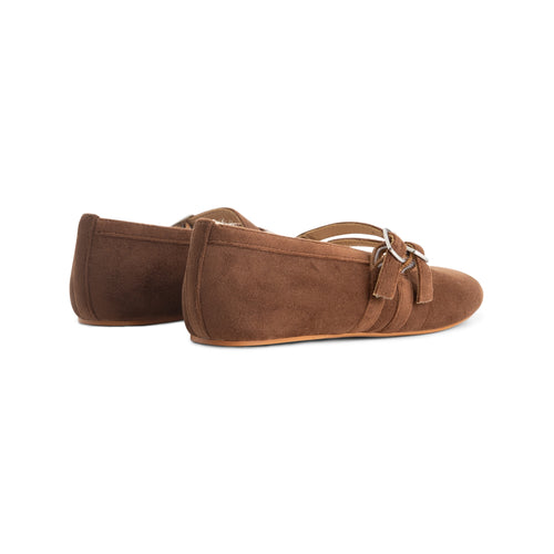 Charlie Petite | Peylin Ballerina | Brown
