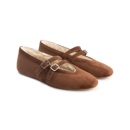 Charlie Petite | Peylin Ballerina | Brown