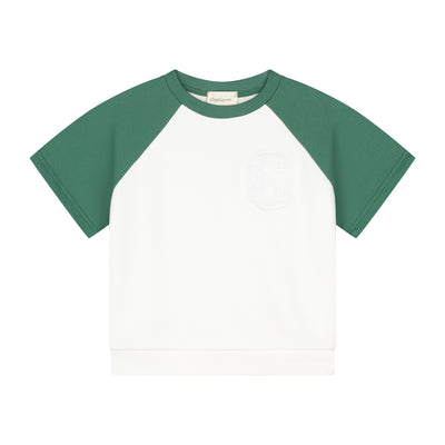 Phoenix T-Shirt | Green/Ecru