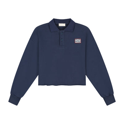 Pixy Polo Sweater | Navy
