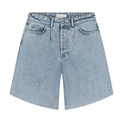 Charlie Petite | Quinty Bermuda - Mommy | Light Snow Wash