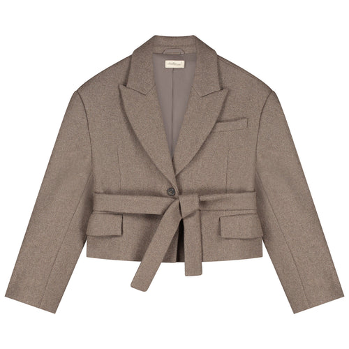 Charlie Petite | Rosie Blazer | Brown