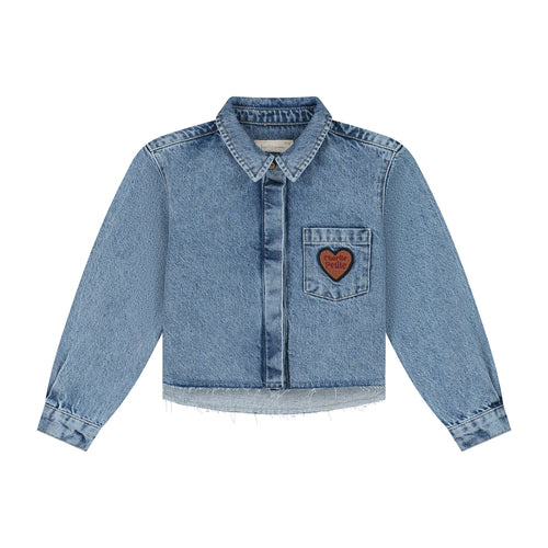 Charlie Petite | Sage Blouse | Light Blue