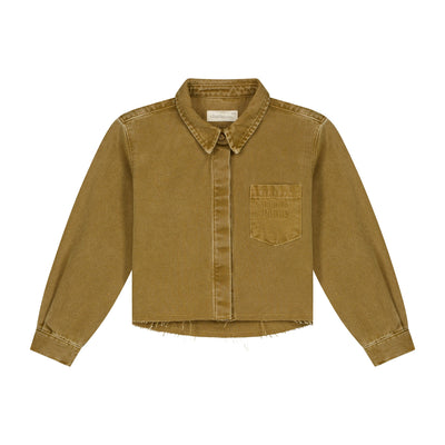 Charlie Petite | Sage Blouse | Sand