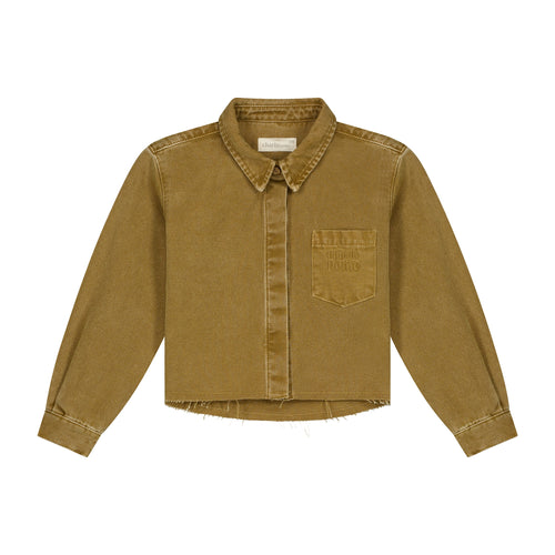 Charlie Petite | Sage Blouse | Sand