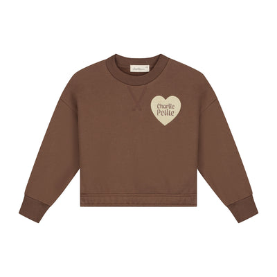 Charlie Petite | Sara Sweater | Brown