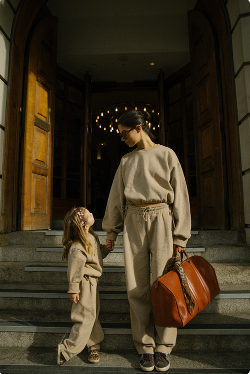 Charlie Petite | Sienna Sweater | Brown Melange