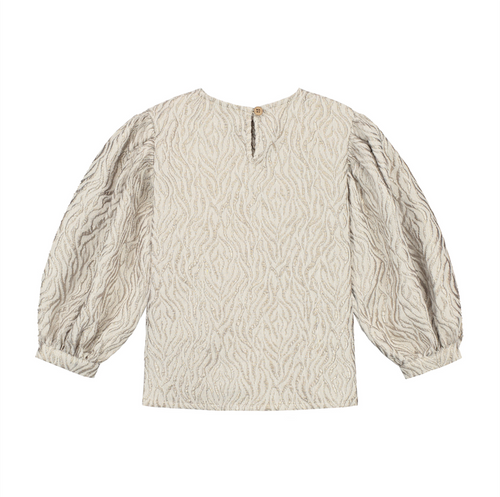 CHARLIE PETITE | Jacki Blouse - Gold