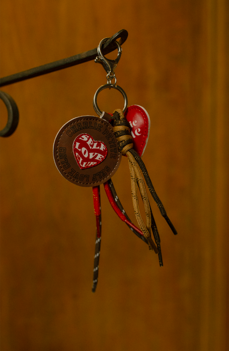 Charlie Petite | Siva Key Chain | Dark Brown