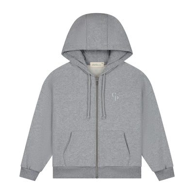 Charlie Petite | Sev Cardigan | Grey Melange
