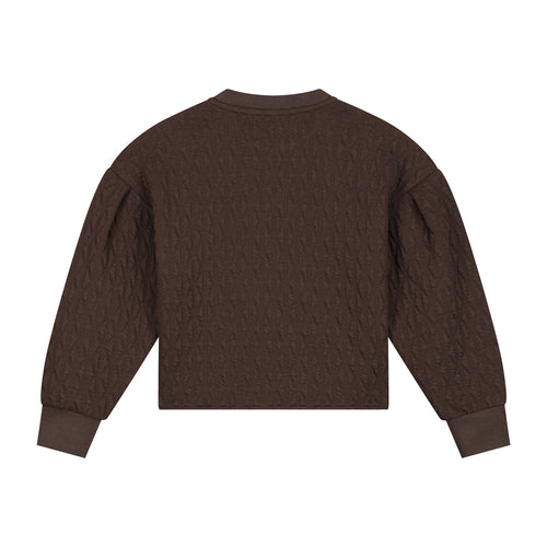 Charlie Petite | Sien Sweater | Dark Brown