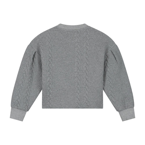 Charlie Petite | Sien Sweater | Grey Melange