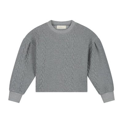 Charlie Petite | Sien Sweater | Grey Melange