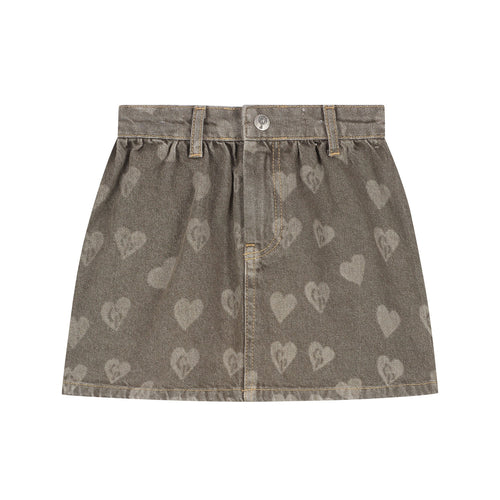 Charlie Petite | Sil Skirt | Forest Green