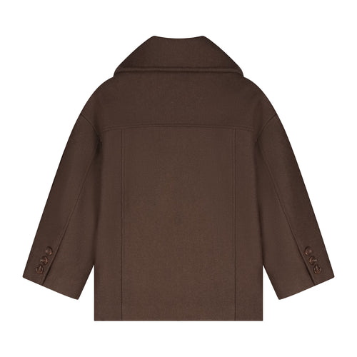 Charlie Petite | Sophie Coat | Dark Brown