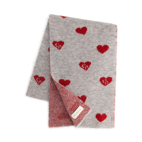 Charlie Petite | Steff Scarf | Grey Melange