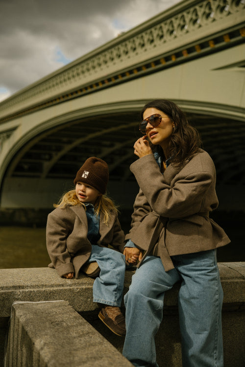 Charlie Petite | Olivia Mae Blazer | Brown
