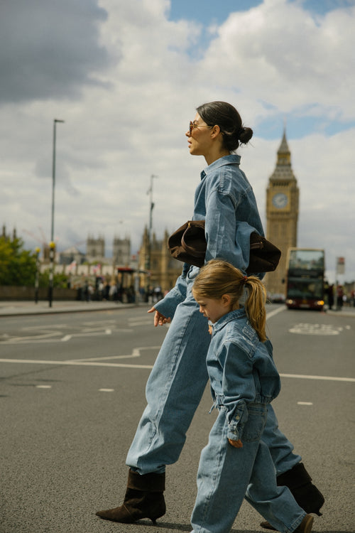 Charlie Petite | Odile Blouse | Pale Blue