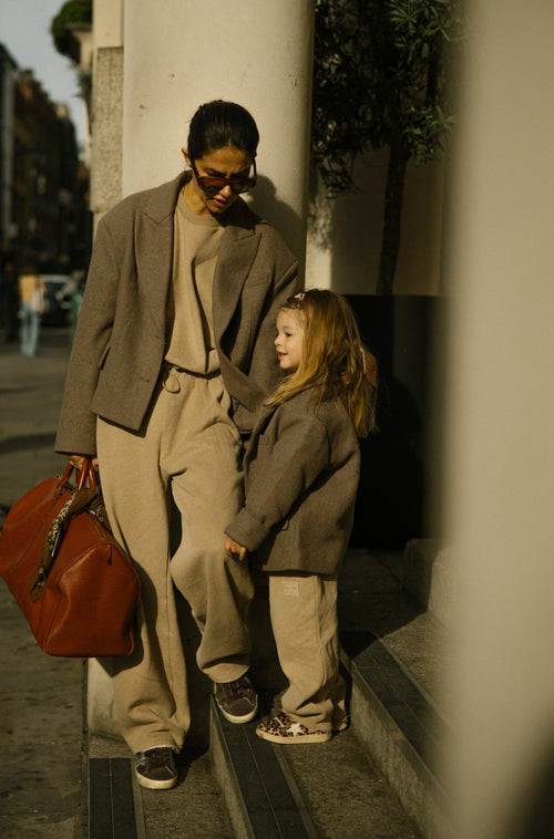 Charlie Petite | Sep Pants | Brown Melange