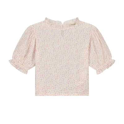 Charlie Petite | Isis Top | Flower Pink/Yellow