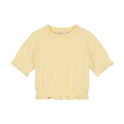 Charlie Petite | Ive Top | Yellow