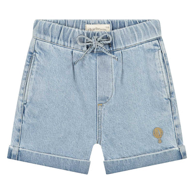 Charlie Petite | Ivo Short | Light Snow Wash