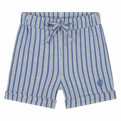 Charlie Petite | Ivo Short | Stripes Blue/White