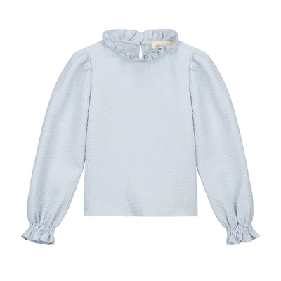 Charlie Petite | James Blouse | Light Blue