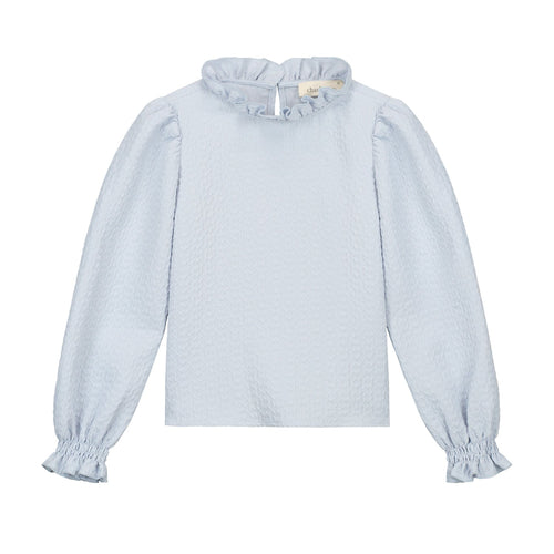 Charlie Petite | James Blouse | Light Blue