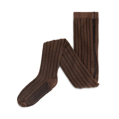 Charlie Petite | Jolé Tights | Dark Brown