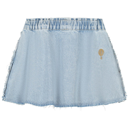 Charlie Petite | Lianne Skirt | Light Snow Wash