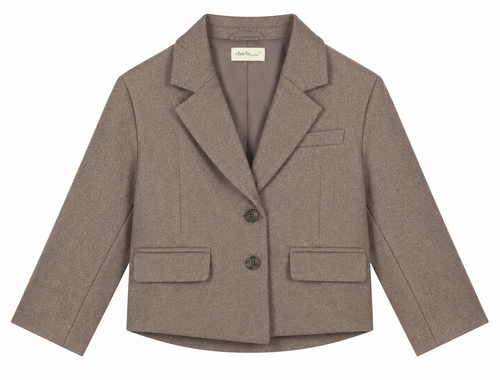 Charlie Petite | Olivia Blazer | Brown