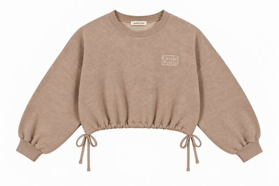 Charlie Petite | Sienna Sweater | Brown Melange