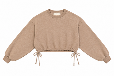 Charlie Petite | Sienna Sweater | Brown Melange