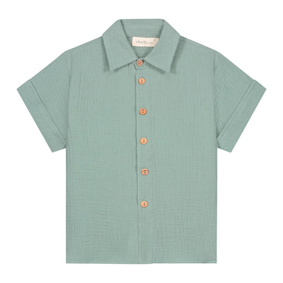 CHARLIE PETITE | BLOUSE CHARLES MOLD GREEN